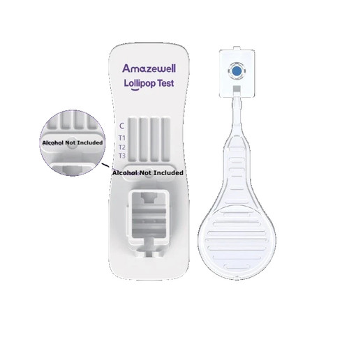 Pack panel oral saliva - 5,