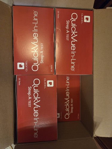 Quickvue line strep test - in-line,